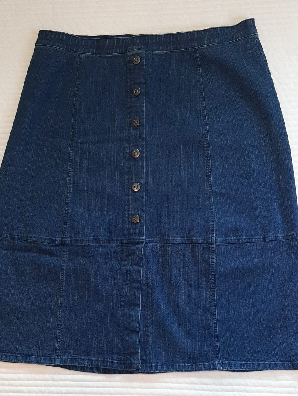 Ruby Rd. Women's 18 Blue Jean Denim Skirt